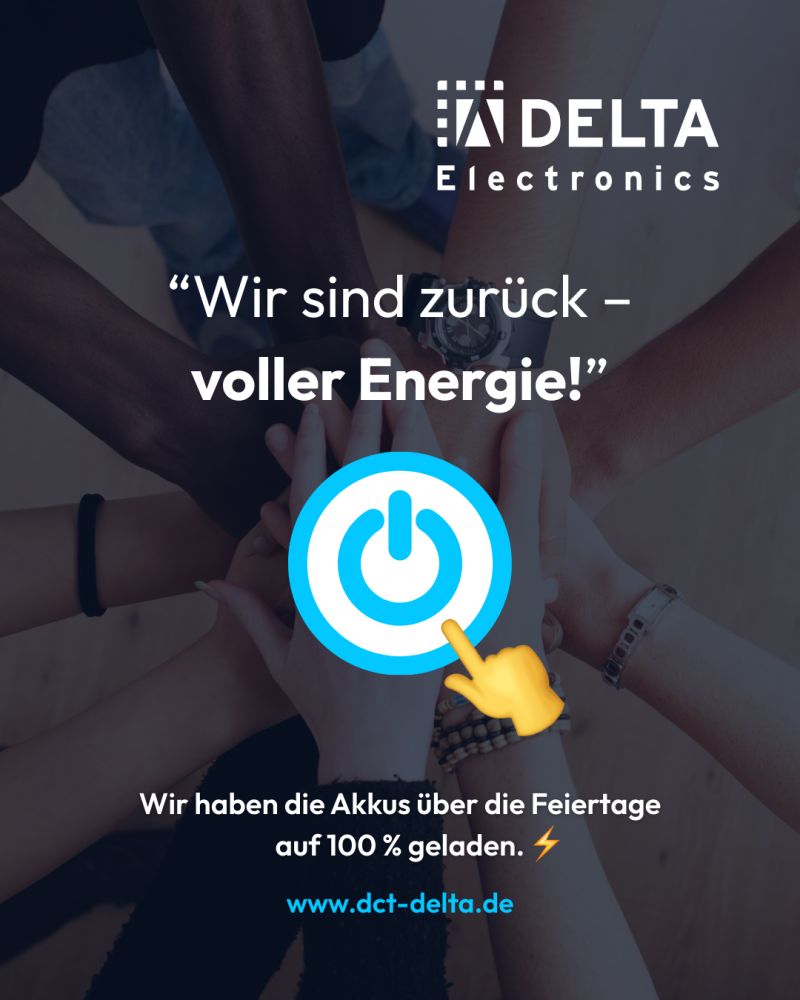 Grafik - Wir sind aus den Betriebsferien zurück